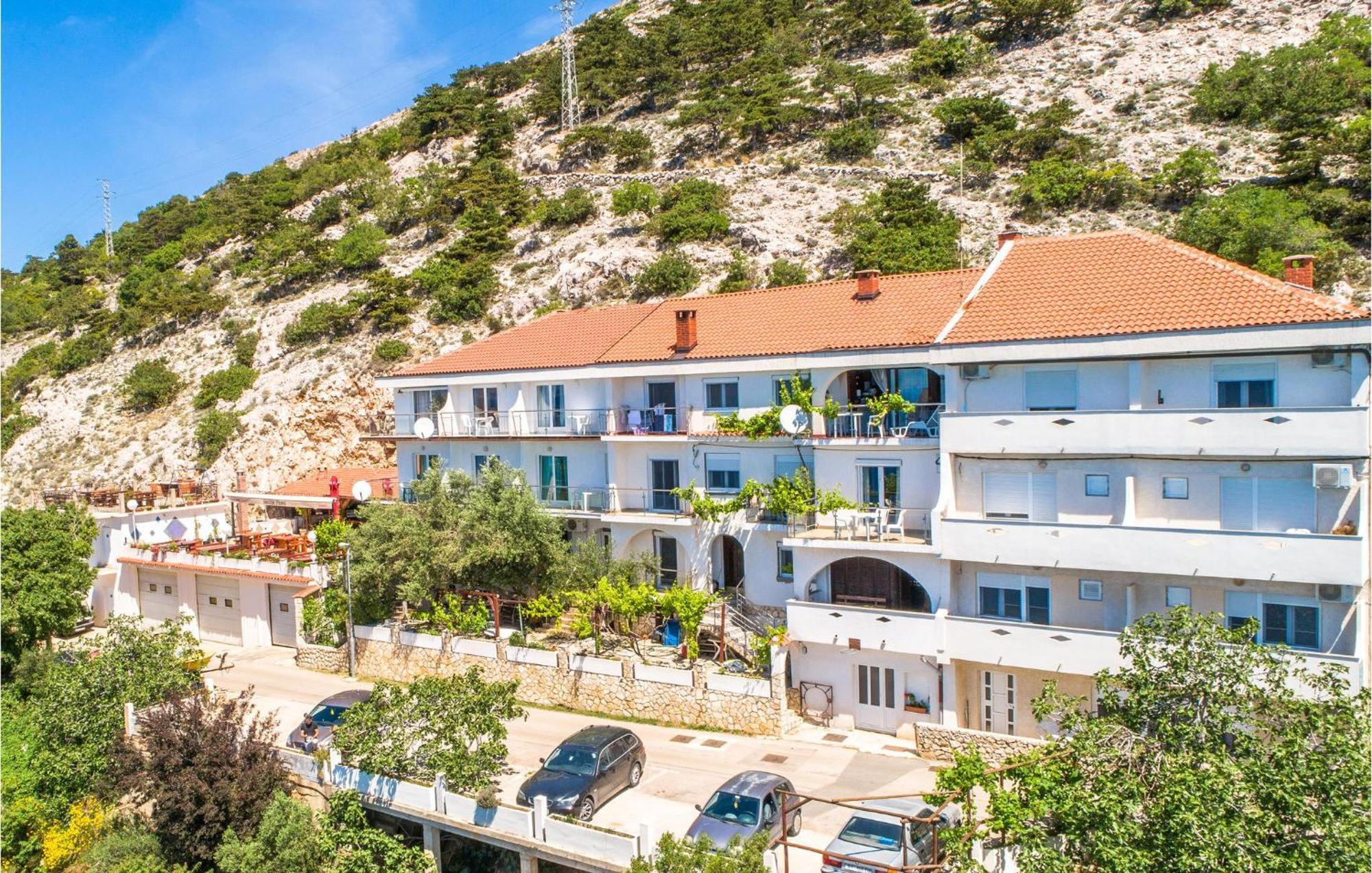 Lovely Apartment In Stara Baska 1 With Kitchen Eksteriør bilde